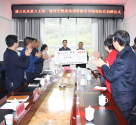 精准扶贫捐赠仪式 